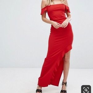 Missguided Maxi Dress Size 4 like new